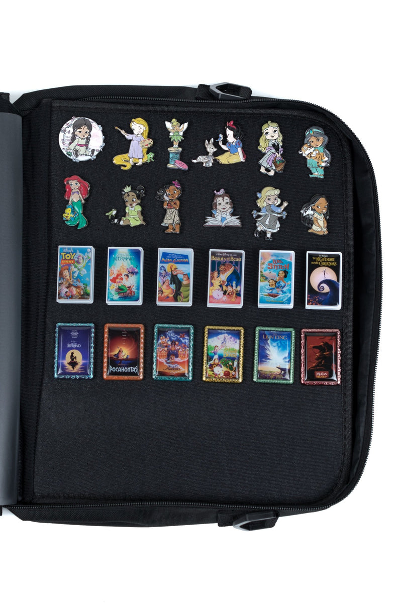 PinFolio Classic Pin Display Bag, Lightweight Sports & Disney Pin Book  Designed for Storage & Easy Trading Up to 100 1-Inch Enamel Pins