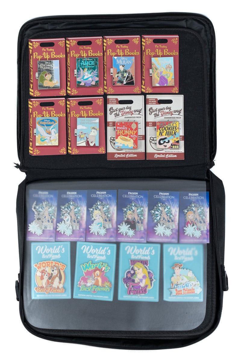 PinFolio Classic Pin Display Bag, Lightweight Sports & Disney Pin Book Designed for Storage & Easy Trading Up to 100 1-Inch Enam