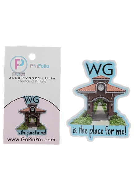 WG Is The Place For Me Pin & Decal - GoPinPro