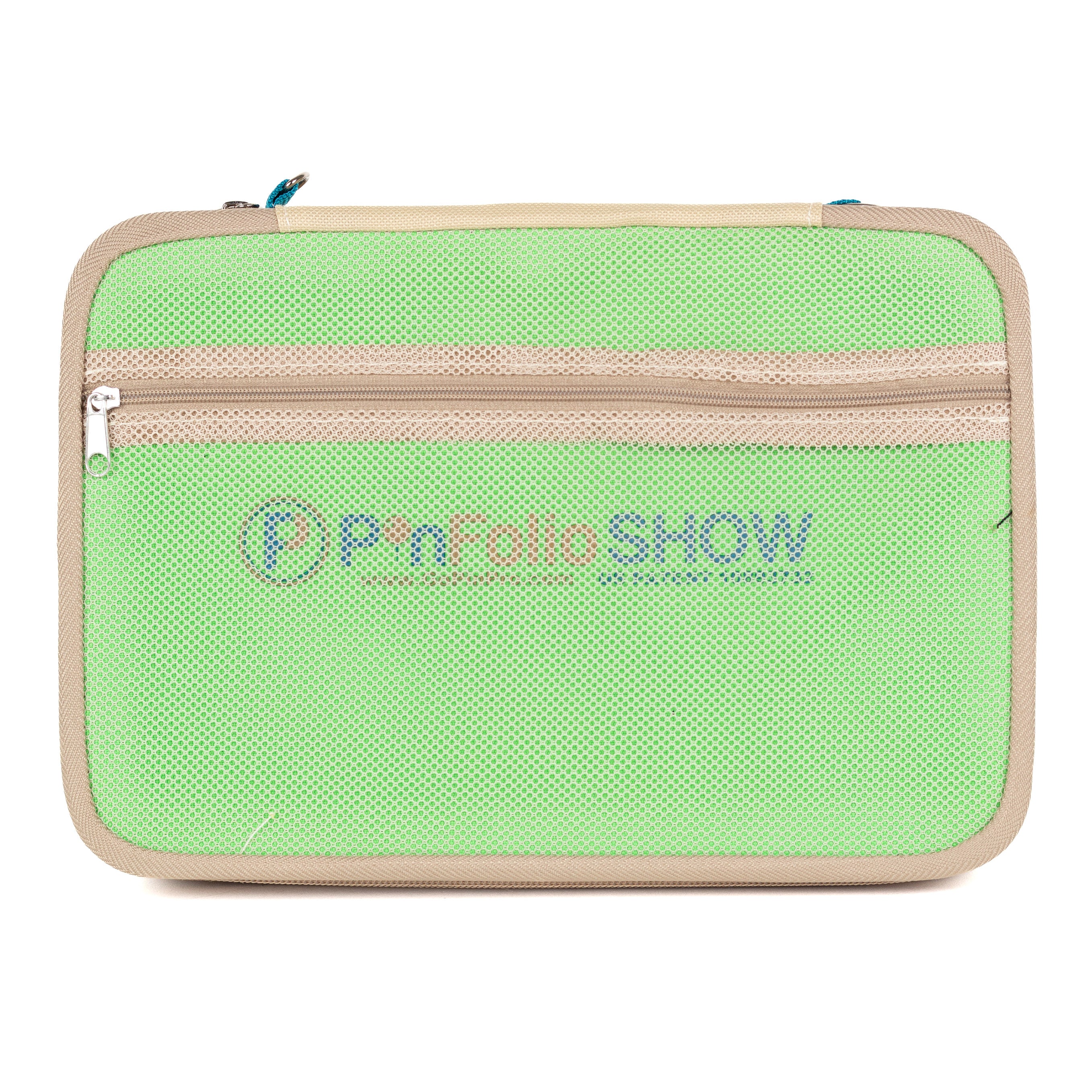 PinFolio® Show – Portable Enamel Pin Display and Storage Case with Stick'N'Go® Technology, Holds 100 Pins, Clear Front Window, Adjustable Strap